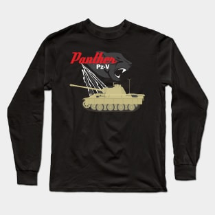 German medium tank Pz-V Panther Long Sleeve T-Shirt